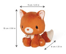 Jucării de pluș și textile - Vulpiță de pluș Nino Fox Teddy Kaloo portocalie 15 cm din pluș moale de la 0 luni_3