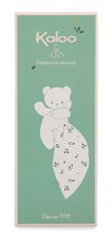 Zabawki do przytulania i zasypiania - Pluszowy zajączek do przytulania Rabbit Carré Doudou Kaloo biały, 14 cm, z delikatnego materiału, w pudełku podarunkowym, od 0 miesiąca życia_1