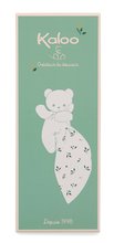 Jucării de alint și de adormit - Șoricel de pluș pentru îmbrățișat Mouse Carré Doudou Kaloo crem 14 cm din material moale în ambalaj cadou de la 0 luni_1