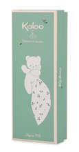 Jucării de alint și de adormit - Șoricel de pluș pentru îmbrățișat Mouse Carré Doudou Kaloo crem 14 cm din material moale în ambalaj cadou de la 0 luni_2