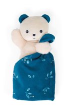 Jucării de alint și de adormit - Ursuleț de pluș de îmbrățișat Bear Carré Doudou Kaloo albastru 14 cm din material moale în ambalaj cadou de la 0 luni_2
