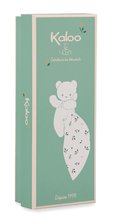 Jucării de alint și de adormit - Ursuleț de pluș de îmbrățișat Bear Carré Doudou Kaloo albastru 14 cm din material moale în ambalaj cadou de la 0 luni_1