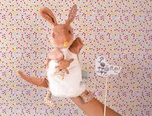 Bábky pre najmenších - Plyšová kengura bábkové divadlo Nopnop-Jumpy Kangaroo Doudou Kaloo 25 cm pre najmenších_1