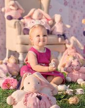 Hračky pre bábätká - Plyšový zajačik Petite Rose-Chubby Rabbit Birdie Kaloo s hrkálkou 30 cm v darčekovom balení pre najmenších ružový_2