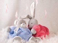 Pro miminka - Plyšový zajíc Plume Chubby Kaloo růžový 18 cm v dárkovém balení pro nejmenší od 0 měsíců_1