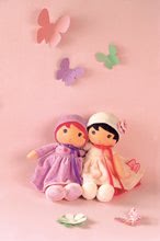 Punčke iz cunj - Punčka za dojenčke Fleur K Tendresse Kaloo 25 cm v rožasti oblekici iz nežnega blaga v darilni embalaži_2