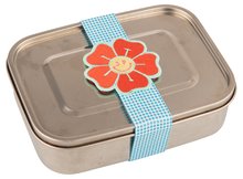 Boxy na desiatu - Elastická páska na box s desiatou Lunchbox Elastic Vichy Love Blue Jeune Premier luxusné prevedenie_0