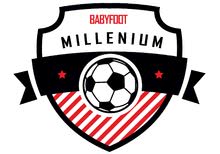 Stolní fotbal - Dřevěný fotbalový stůl BBF Millenium Smoby skládací se 2 míčky od 8 let_7
