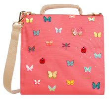 Pojemniki na przekąski - Pudełko na przekąskę Lunch Bag Butterfly Pink Jeune Premier ergonomiczny luksusowy design_0