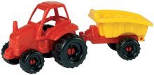 Poľnohospodárske stroje -  NA PREKLAD - Picnic de Tractor Écoiffier Con una cinta de 25 cm de largo, rojo/verde desde 18 meses._2