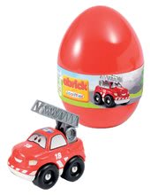 Stavebnice Abrick - Stavebnica vo vajíčku Rýchle autá Abrick Écoiffier s osobným autom, bagrom a požiarnickým autom od 18 mes_1