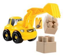 Otroške kocke Abrick - Kocke gradbeno vozilo Abrick Écoiffier buldožer/bager/tovornjak 10-12 delov od 18 mes_0