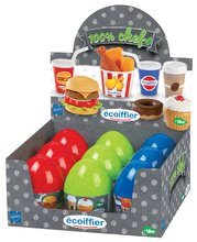 Accesorii și vase de bucătărie de jucărie - Ou cu alimente 100% Chef Ecoiffier 16 cm roșu/albastr/verde de la 18 luni_3