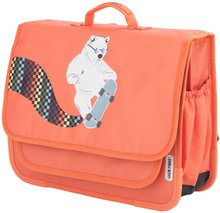 Školské aktovky - Školská aktovka Schoolbag Paris Large Boogie Bear Jack Piers ergonomická luxusné prevedenie od 6 rokov 38*32*15 cm_1