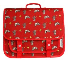 Šolska aktovka Schoolbag Paris Large Retrobots Jack Piers ergonomska luksuzni dizajn od 6 leta 38*31*13 cm