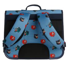 Teczki szkolne - Plecak szkolny Schoolbag Paris Large Tiger Paint Jack Piers ergonomiczny luksusowy design od 6 lat 38*31*13 cm_0