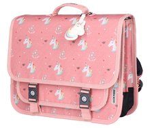 Školske aktovke - Školská aktovka Schoolbag Paris Large Unicorn Power Blossom Jack Piers ergonomická luxusné prevedenie od 6 rokov 34*38 cm JPPAL21239_2