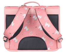 Serviete școlare - Servietă școlară Schoolbag Paris Large Unicorn Power Blossom Jack Piers design ergonomic de lux de la 6 ani 34*38 cm_1