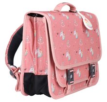 Školské aktovky - Školská aktovka Schoolbag Paris Large Unicorn Power Blossom Jack Piers ergonomická luxusné prevedenie od 6 rokov 34*38 cm_5