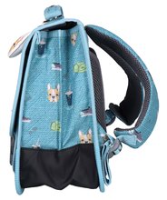 Iskolatáskák - Iskolai aktatáska Schoolbag Paris Large Cool Vibes Jack Piers ergonomikus luxus kivitel 6 évtől 34*38 cm_3