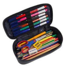 Penare școlare - Penar școlar Pencil Box Tiger Twins Jeune Premier design ergonomic de lux 22*7 cm_0