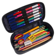 Astucci da scuola - Astuccio scolastico Pencil Box Mr. Gadget Jeune Premier ergonomico con design di lusso 22*7 cm_0