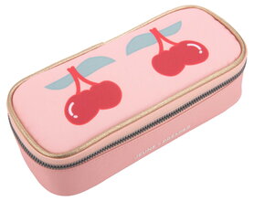 Estuche escolar Pencil Box Cherry Jeune Premier ergonómico diseño de lujo 22*7 cm