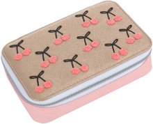 Školní penál Pencil Box Filled Cherry Pompon Jeune Premier