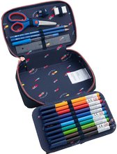 Iskolai tolltartók - Tolltartó Pencil Box Filled Unicorn Universe Jeune Premier ergonomikus luxus kivitel 20*7 cm_0