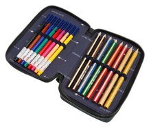 Školní penály - Školní penál Pencil Box Filled Mr. Gadget Jeune Premier ergonomický luxusní provedení 20*7 cm_0