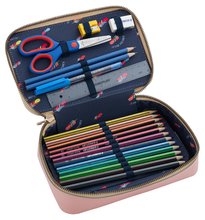 Školské peračníky -  NA PREKLAD - Pencil Box Filled Pearly Swans Jeune Premier de la escuela ergonomía lujoso diseño 20*7 cm_2