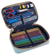 Penare școlare - Penar școlar Pencil Box Filled Cavalerie Florale Jeune Premier design ergonomic de lux 20*7 cm_2