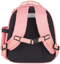 Šolske torbe in nahrbtniki - Šolska torba nahrbtnik Backpack Ralphie Vichy Love Pink Jeune Premier ergonomska luksuzni dizajn 31*27 cm_0