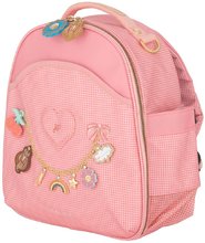Školske torbe i ruksaci - Školska torba ruksak Backpack Ralphie Vichy Love Pink Jeune Premier ergonomska luksuzni dizajn 31*27 cm_0