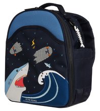 Školní tašky a batohy - Školní taška batoh Backpack Ralphie Sharkie Jeune Premier ergonomický luxusní provedení 31*27 cm_0