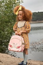 Školske torbe i ruksaci - Školska torba ruksak Backpack Ralphie Pearly Swans Jeune Premier ergonomska luksuzni dizajn 31*27 cm_0