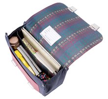 Školní aktovky - Školní aktovka Signature bag Midi Cherry Pink Jeune Premier ergonomická luxusní provedení 30*38 cm_3