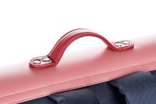 Školske aktovke - Školska aktovka Classic Midi Cherry Pink Jeune Premier ergonomska luksuzni dizajn 30*38 cm_2