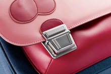 Školní aktovky - Školní aktovka Signature bag Midi Cherry Pink Jeune Premier ergonomická luxusní provedení 30*38 cm_1