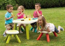 Školní lavice - Lavice pro děti KidBench Smoby zelená/modrá/červená s UV filtrem od 18 měsíců_8