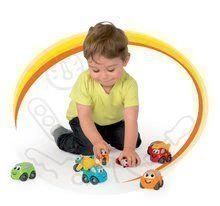 Autíčka - Autíčko Vroom Planet Smoby pracovné dĺžka 7 cm žlté od 12 mes_1