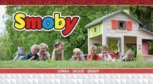 Domčeky s hojdačkou - Set domček Priateľov Smoby s predzáhradkou a balančný kužel pieskovisko-hojdačka-šmykľavka-preliezka-bazén_31