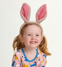 Kozmetična mizica za otroke - Useska za malega zajčka Bunny Ears Headband ThreadBear iz nežnega pliša_1