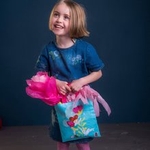 Supermarteturi pentru copii - Geantă de pânză zână cu iepuraș Thread Trixie the Pixie Mini Tote Bag ThreadBear pentru vârsta 3-6 ani_1