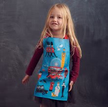 Schürzen für Kinder - Kinderschürze Stadt London Town Apron ThreadBear mit einer Schutzschicht von 3-6 Jahren_0