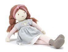 Krpene lutke - Krpena lutka Alma Rag Doll ThreadBear 35 cm od nježnog pamuka ispletene smeđe kose_0