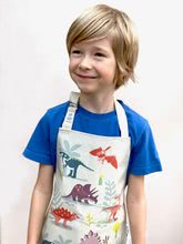 Tabliers pour enfants - Tablier pour enfants Dinosaur Friends Apron ThreadBear avec une couche de protection de 3 à 6 ans_0