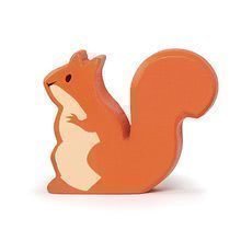 Drevené didaktické hračky - Lesné zvieratká na poličke Woodland Animals Tender Leaf Toys králik, zajac, ježko, líška, srnka, veverička, lasica, jazvec po 3 ks_5