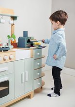 Cucine in legno - Cucina in legno con forno per pizza La Fiamma Grand Kitchen Tender Leaf Toys con ricca attrezzatura e banco allargato altezza 101 cm_1