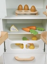 Spielküchen aus Holz - Kühlschrank aus Holz mit Eisspender Refridgerator Tender Leaf Toys 14 Zubehör_2